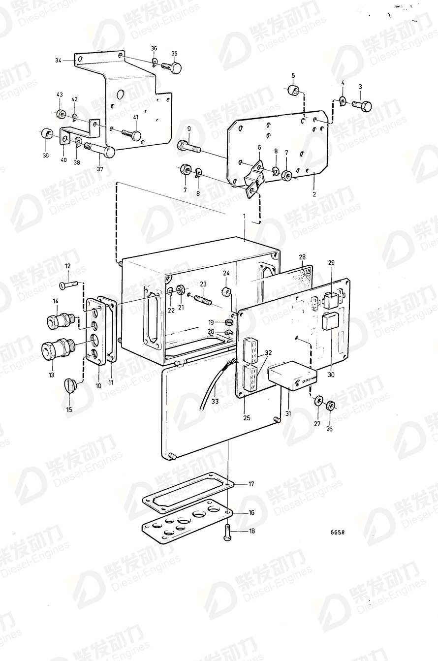 volvo penta Pipe flange 843577 Drawing volvo penta Pipe flange 843577 Drawing